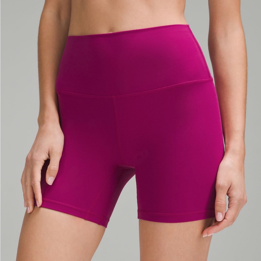 Lululemon Align High Rise Shorts 6 inch-Magenta Purple